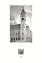 Poster of Exterior of U.S. Post Office and Courthouse, Brooklyn, New York