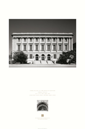 Federal Building, U.S. Post Office and Courthouse Missoula Poster