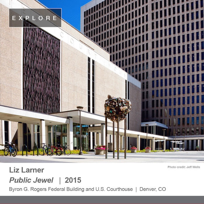 Liz Larner Public Jewel | 2015