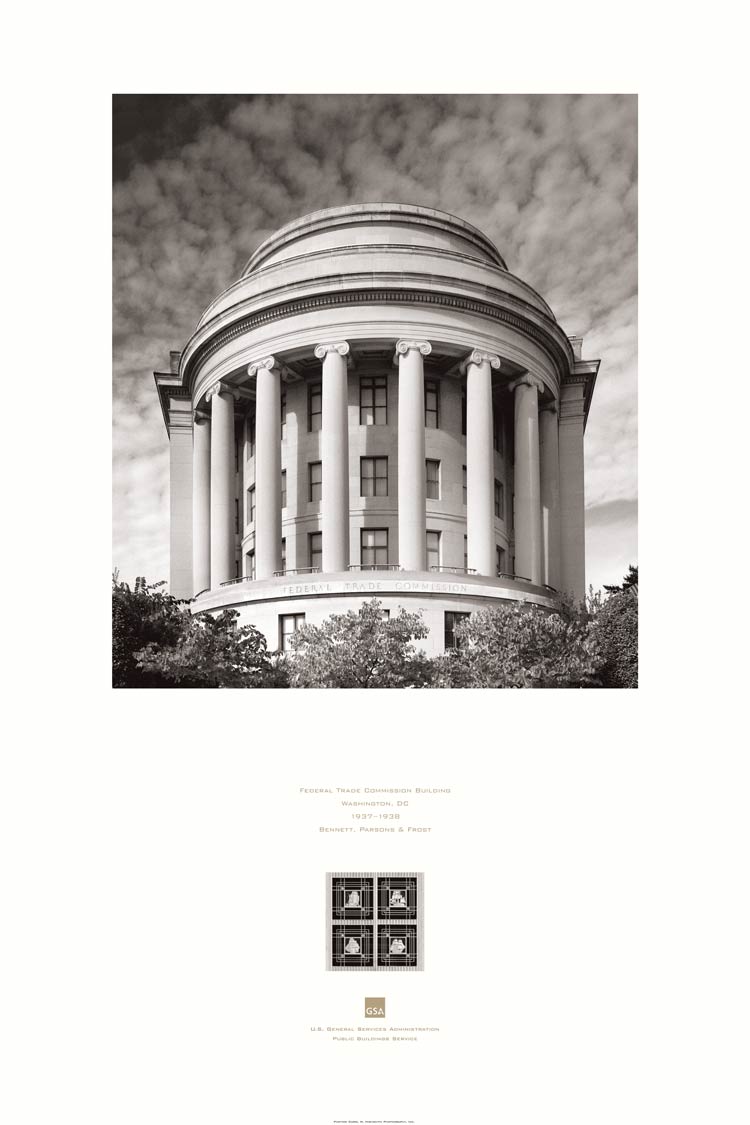 poster of the Federal Trade Commission Building, Washington, DC