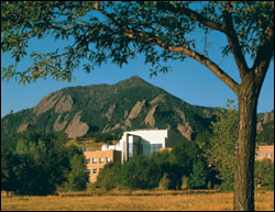 Scenic view of the NOAA Boulder Building
