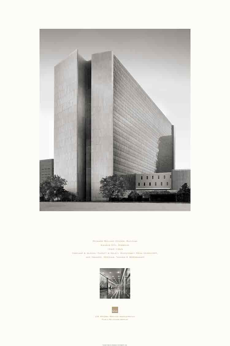 poster of the Richard Bolling Federal Building, Kansas City, MO