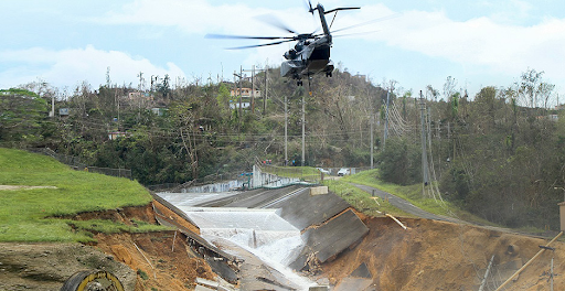 helicopters sold by GSA joined the emergency response efforts