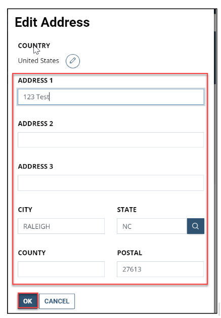Updating Home and Mailing Address 3