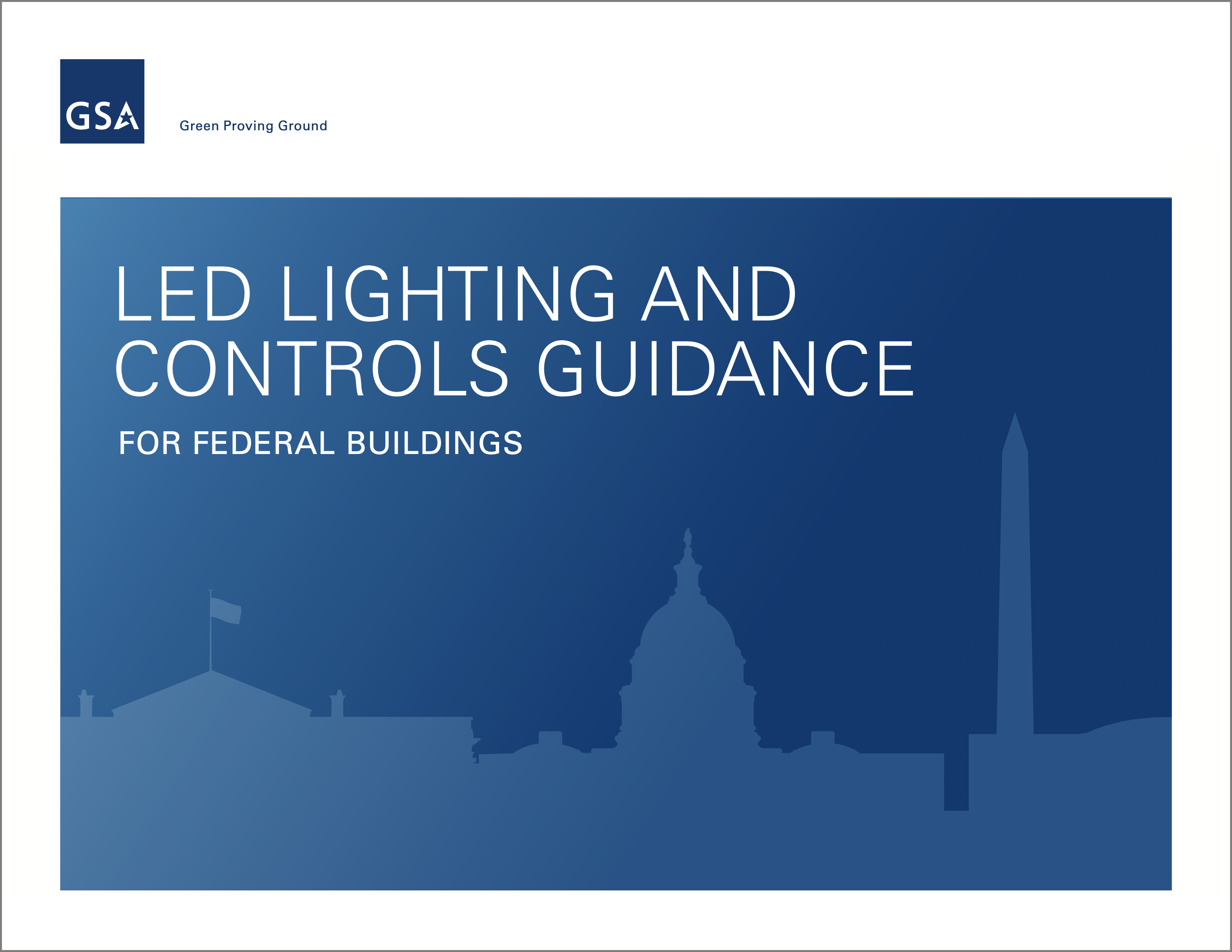 LED Lighting and Controls Guidance cover thumbnail