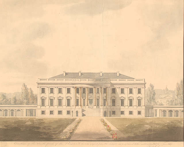  President's House, Benjamin Henry Latrobe