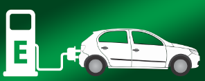 green electric vehicle