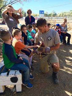 Americorps Member with children in Tucson AZ