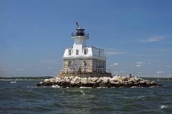 Penfield Reef Lighthouse, Fairfield, CT - photo courtesy of Jeremy D&#039;Entremont