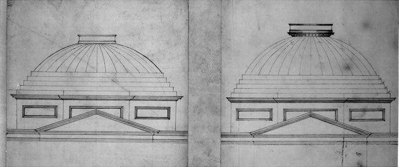 U.S. Capitol Dome Sketches, Charles Bulfinch