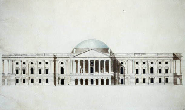 East Front of the U.S. Capitol, William Thornton
