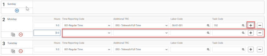 Create Base Schedule 11