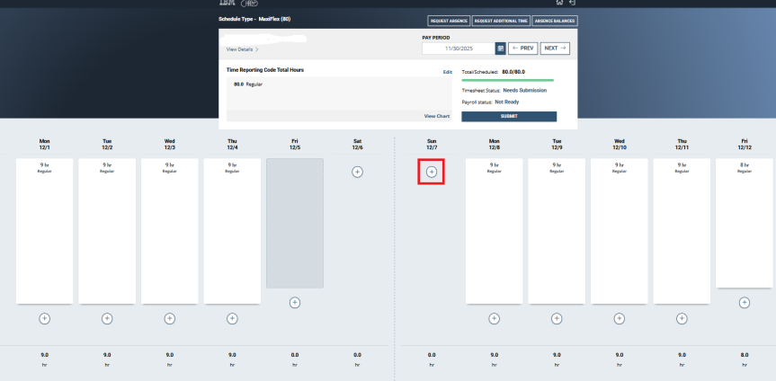 Add overtime timesheet tile 2