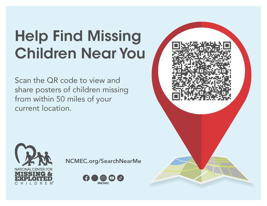 Missing Children QR Code