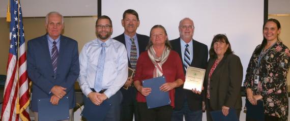 EPA presented the R8 Env. Team with the National Federal Site Reuse Award.