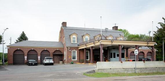 U.S. Border Station, Trout River, NY