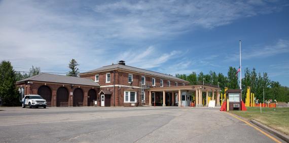 U.S. Border Station, Rouses Point, NY