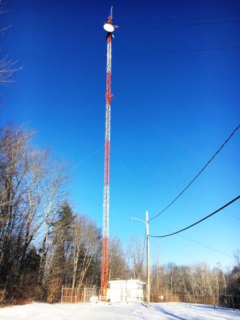 Former FAA communications tower