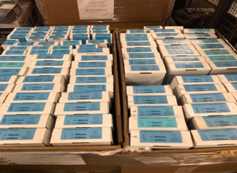 Boxes of medical Devices