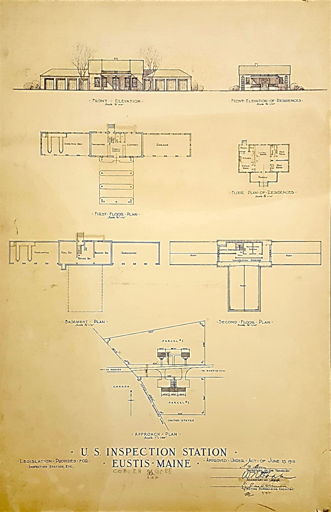 CG LPOE front elevations 1931 plan