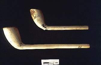 The Hoffman Assemblage long stemmed, white clay tobacco pipes, late-18th to early-19th century