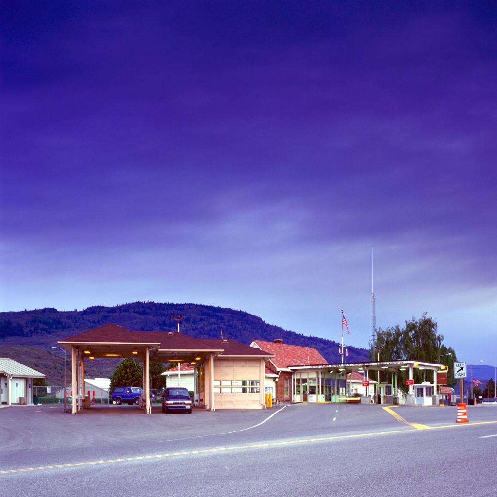 Photo of Oroville U.S. Border Station.